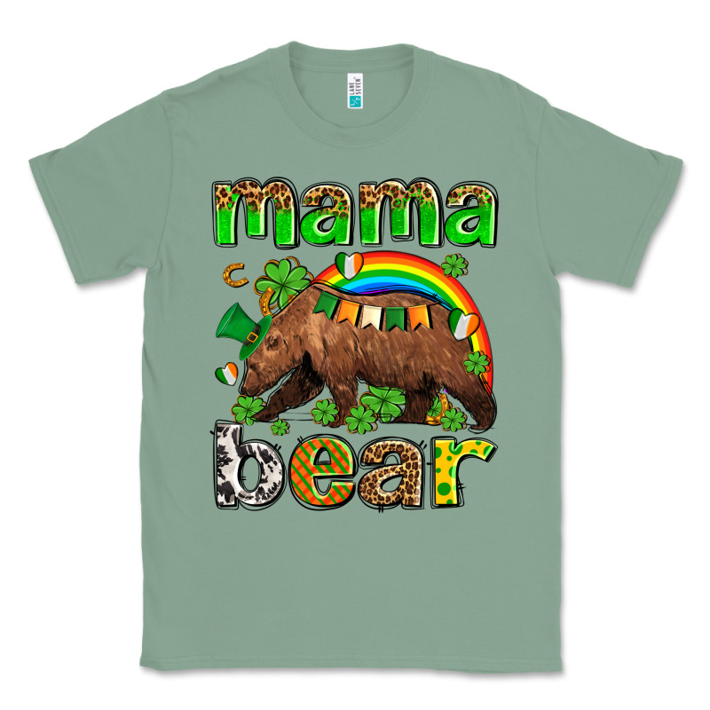 St Patricks Mama  Bear Classic Tee by AdoDesignShop | Teevron
