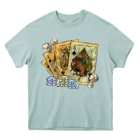 Arona western rodeo playing cards tbw Heavy Core Tee - texasbilliewilder