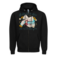 Black reading is dreaming with your eyes open Zipper Hoodie - MaliasSmallBusiness