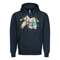 Navy reading is dreaming with your eyes open Zipper Hoodie - MaliasSmallBusiness