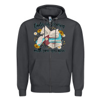 Smoke reading is dreaming with your eyes open Zipper Hoodie - MaliasSmallBusiness