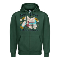 Sports Green reading is dreaming with your eyes open Zipper Hoodie - MaliasSmallBusiness