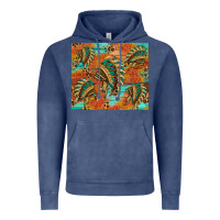 Vintage Denim indian headdress pattern tumbler Vintage Hoodie - HRA Design Shop