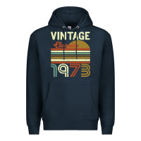 Navy Vintage Classics 1973 Premium Hoodie - Bettercallsaul