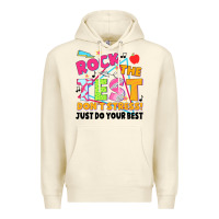 Sandshell rock the test don't stress! just do your best Premium Hoodie - JahusDesignShop