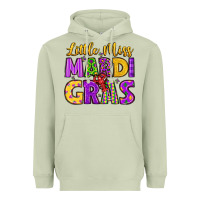 Matcha little miss mardi gras Heavyweight Hoodie - LillyAllenDesigns