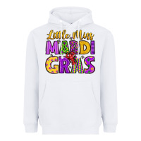 White little miss mardi gras Heavyweight Hoodie - LillyAllenDesigns