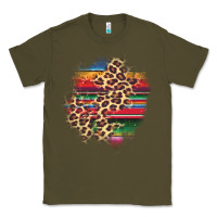 Army Green serape leopard patch Classic Tee - AdoDesignShop