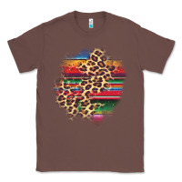 Chestnut serape leopard patch Classic Tee - AdoDesignShop