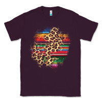 Plum serape leopard patch Classic Tee - AdoDesignShop