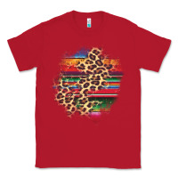 Red serape leopard patch Classic Tee - AdoDesignShop