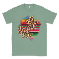 Sage serape leopard patch Classic Tee - AdoDesignShop