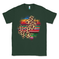 Sports Green serape leopard patch Classic Tee - AdoDesignShop
