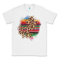 White serape leopard patch Classic Tee - AdoDesignShop