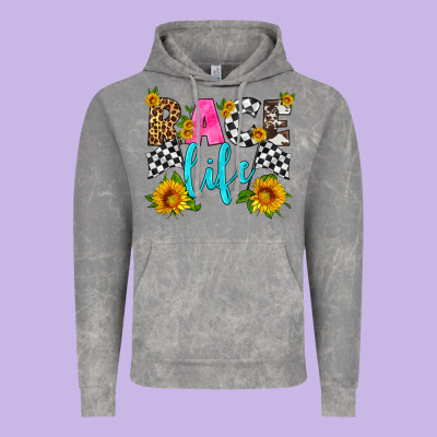 Race Life Vintage Hoodie Designed By Hra Design Shop