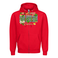Red my class is full of lucky charms Zipper Hoodie - MaliasSmallBusiness