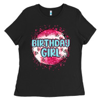 Black birthday girl Ladies Tee - MaliasSmallBusiness