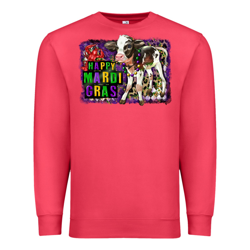 Mardi Gras Calf Premium Sweatshirt by LillyAllenDesigns | Teevron