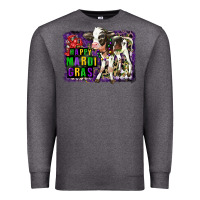 Charcoal Heather Mardi Gras Calf Premium Sweatshirt - LillyAllenDesigns