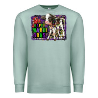 Seafoam Mardi Gras Calf Premium Sweatshirt - LillyAllenDesigns