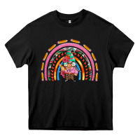 Black teacher gnome rainbow Heavy Core Tee - Artiststas