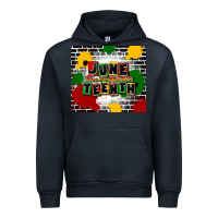 Navy juneteenth free ish since 1865 Urban Hoodie - CowGirlArtShop