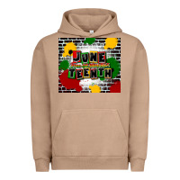 Pigment Burro juneteenth free ish since 1865 Urban Hoodie - CowGirlArtShop
