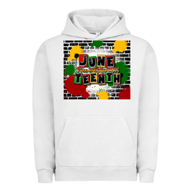 Juneteenth Free Ish Since 1865 Urban Hoodie by CowGirlArtShop | Teevron