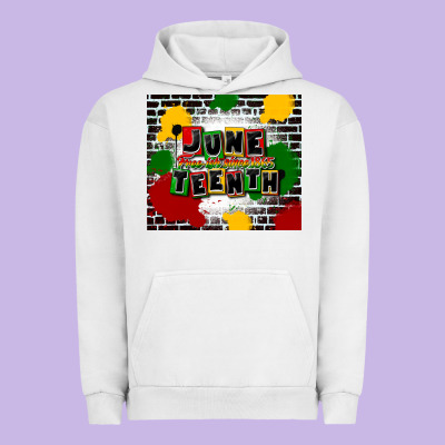 Juneteenth Free Ish Since 1865 Urban Hoodie Designed By Cowgirlartshop