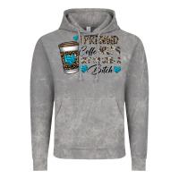 Cloud Rock coffee Vintage Hoodie - CowhideDigitalArt