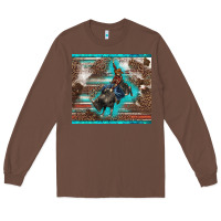 Chestnut western rodeo bullfighter serape leopards turquoise's gliterrs Long Sleeve Tee - BarkalooDesign