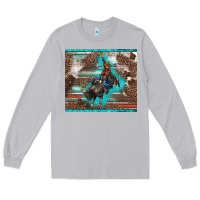 Moon Dust western rodeo bullfighter serape leopards turquoise's gliterrs Long Sleeve Tee - BarkalooDesign