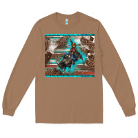 Toasted Coconut western rodeo bullfighter serape leopards turquoise's gliterrs Long Sleeve Tee - BarkalooDesign