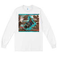 White western rodeo bullfighter serape leopards turquoise's gliterrs Long Sleeve Tee - BarkalooDesign