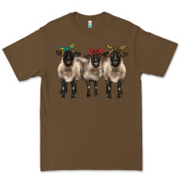 Cacao 3 sheeps suffolk ewe with bandana Premium Tee - BarkalooDesign