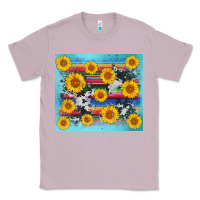 Lilac serape cowhide sunflower Classic Tee - AdoDesignShop