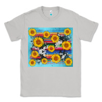 Moon Dust serape cowhide sunflower Classic Tee - AdoDesignShop