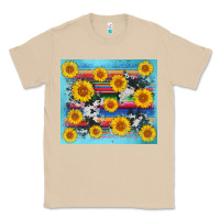 Serape Cowhide Sunflower Classic Tee | Teevron
