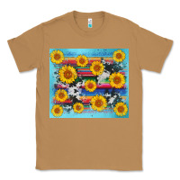 Toasted Coconut serape cowhide sunflower Classic Tee - AdoDesignShop