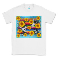 White serape cowhide sunflower Classic Tee - AdoDesignShop