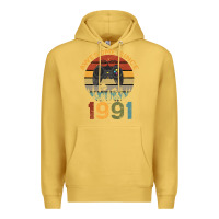 Antique Gold Awesome Since 1991 Premium Hoodie - Bettercallsaul