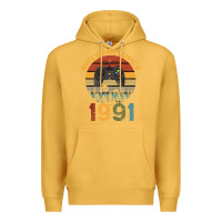 Mustard Awesome Since 1991 Premium Hoodie - Bettercallsaul