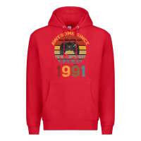 Red Awesome Since 1991 Premium Hoodie - Bettercallsaul