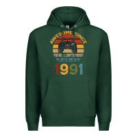 Sports Green Awesome Since 1991 Premium Hoodie - Bettercallsaul