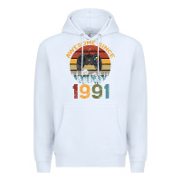 White Awesome Since 1991 Premium Hoodie - Bettercallsaul