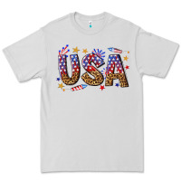 Dove Grey usa 4th of july bw Premium Tee - texasbilliewilder