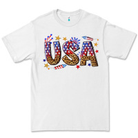 White usa 4th of july bw Premium Tee - texasbilliewilder