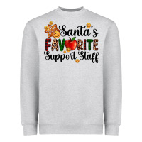 Santa's Favorite  Sport Staff Heavyweight Sweatshirt | Teevron