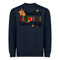 Navy santa's favorite  sport staff Heavyweight Sweatshirt - AdoDesignShop