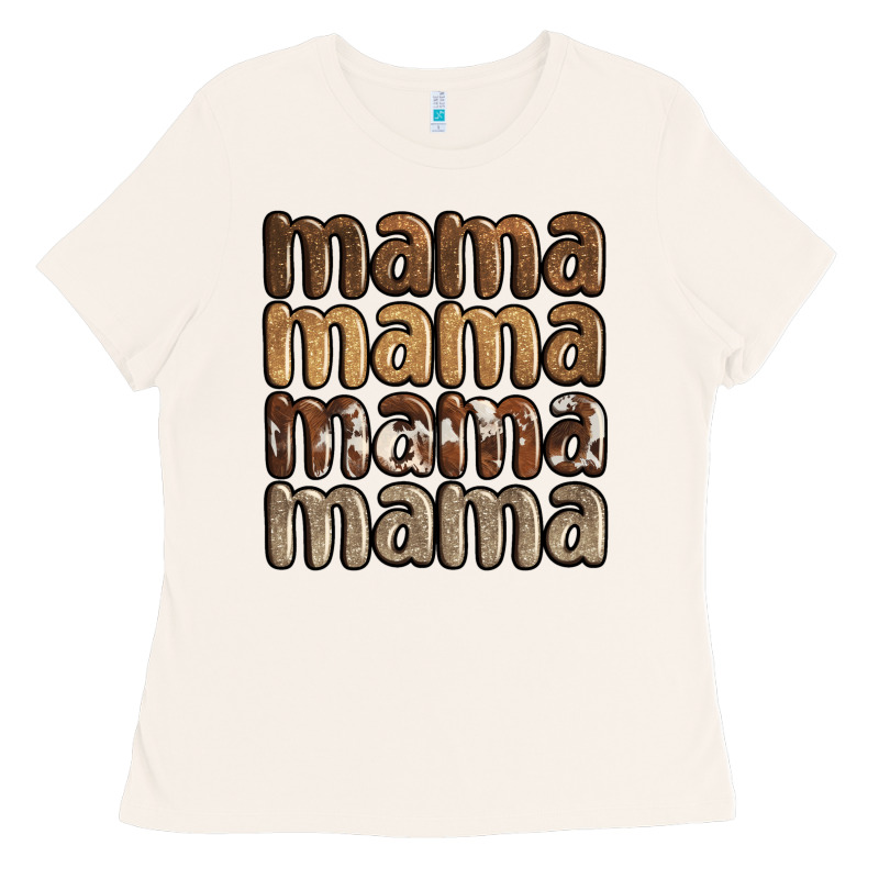 Faux Sequins Mama Ladies Tee by JahusDesignShop | Teevron